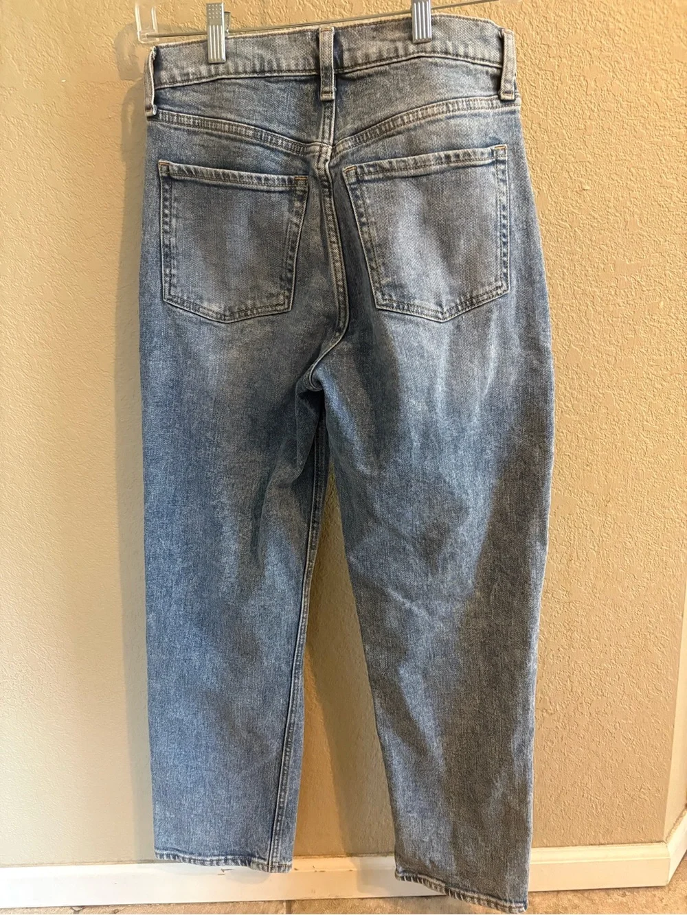 Old Navy Light Blue Boyfriend Distressed Jeans